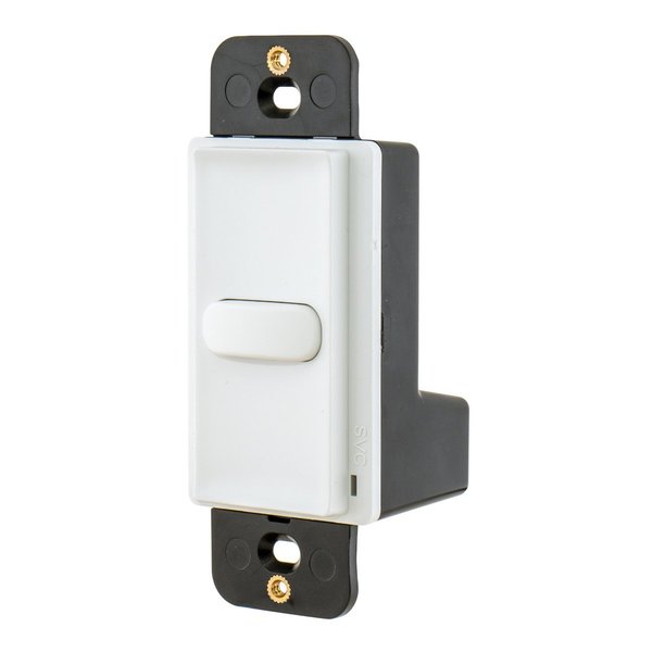 Bryant Switches and Lighting Control, Switch, Latching, Single Pole, 100mA 30V DC, White MSL30W1